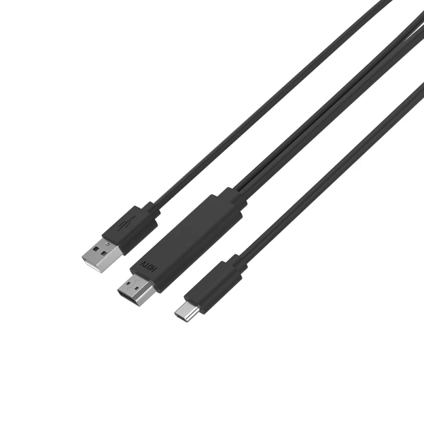 Kabal usb type-c sa hdmi 4k 30hz 1.8m + usb-a napajanje 1.2m (otn-uc505) onten