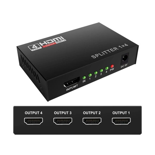Hdmi spliter 4 porta