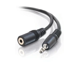 E-GREEN Kabl audio 3.5mm - 3.5mm MF (produžni) 3m crni 