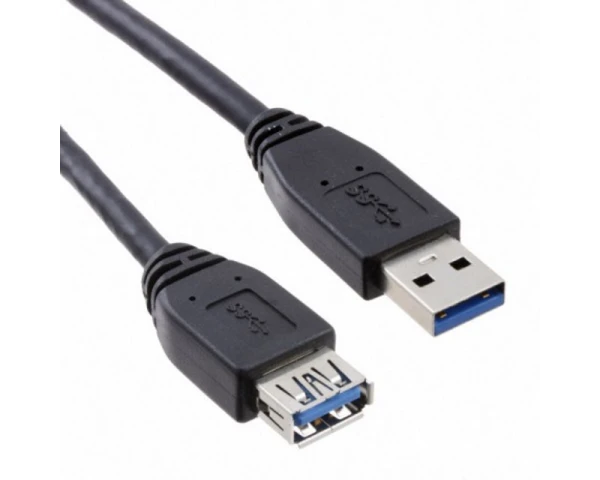 E-GREEN Kabl USB 3.0 A - USB A MF (produžni) 1.8m crni 