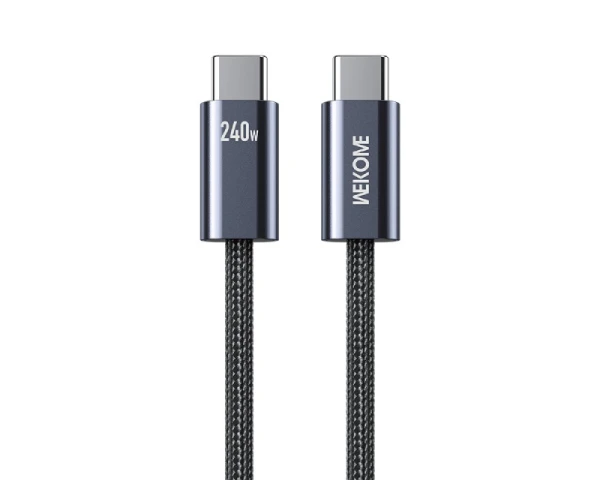 WEKOME WDC-23 Kabl 3.1 USB tip C MM 1m za Super brzo punjenje 240W480Mbps, crni 