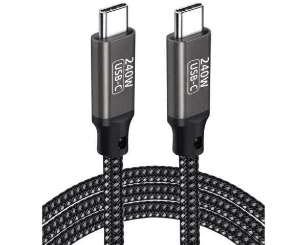 E-GREEN Kabl 3.1 USB tip C M/M 2m, za Superbrzo punjenje, 5A, 240W