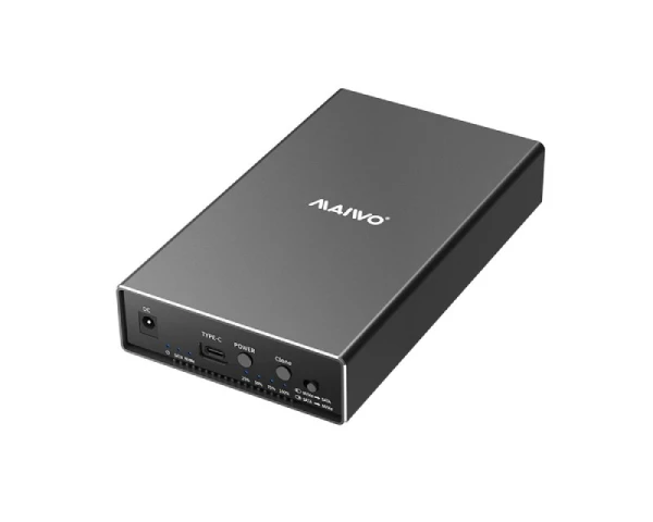 MAIWO Klon Kućište USB 3.2 Gen2 10Gbps HDD/SSD za 3,5 inča/2,5 inča HDD i NVMe SSD, K3527N
