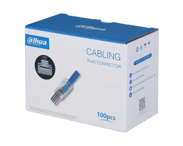 DAHUA_ PFM976-531-PT UTP CAT5E 15U inča Pass Through RJ45 Connector 