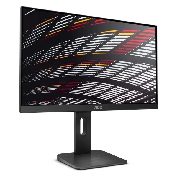 Monitor 23.8 AOC 24P1 1920x1080/Full HD/ IPS/60Hz/5ms/VGA/DP/HDMI/DVI/4x USB/Pivot