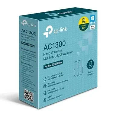 Wireless USB mrežna kartica TP-Link Archer T3U Nano AC1300