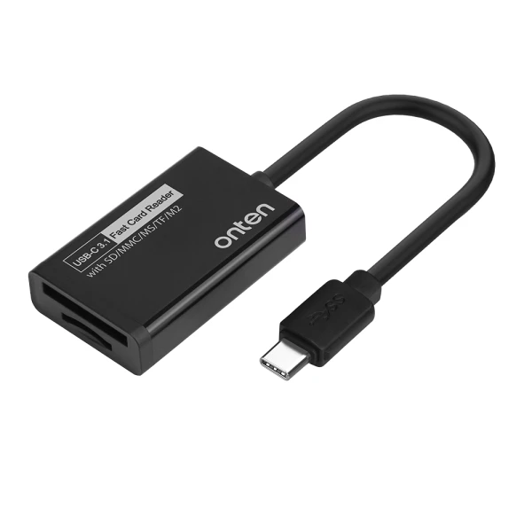 Adapter brzi citac kartica usb type-c na sd/mmc/ms/tf/m2 (otn-9513) onten