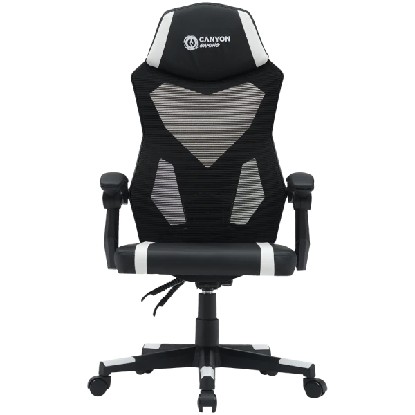 CANYON gaming chair Flow MCH01 Mesh Black White ( CNE-MCH01W ) 