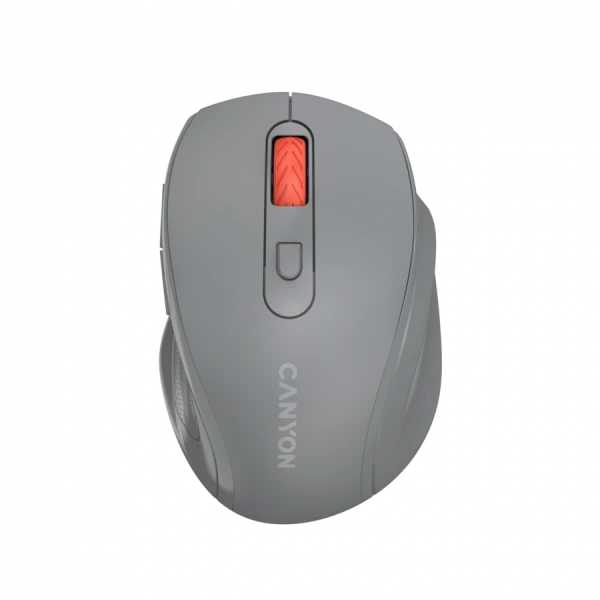 Canyon 6 buttons wireless 2.4Ghz mouse, MX8650A Sensor, DPI up to 1600,Injection case, 3 M life times left and right switches, 2xAAA batter