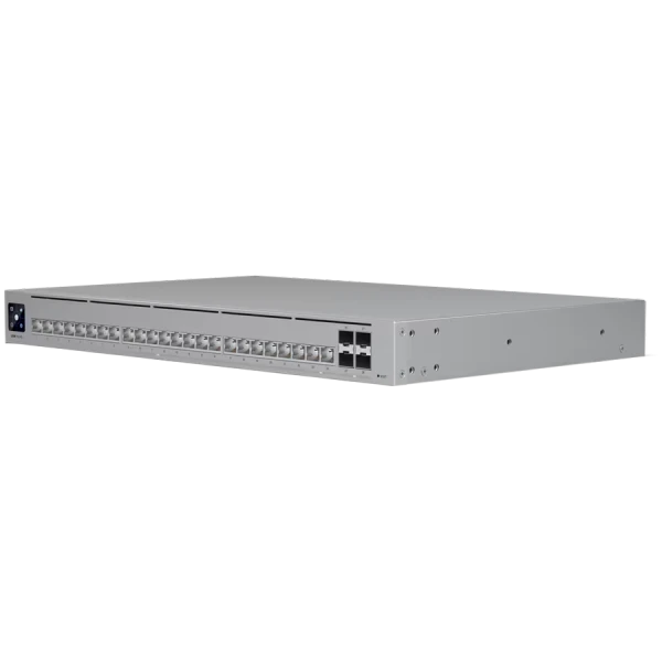 Ubiquiti Layer 3 Etherlighting switch USW-PRO-HD-24-EU, (22) 2.5 GbE, (2) 10 GbE ports, (4) 10G SFP+ ports. DC power backup ready ( USW-PRO