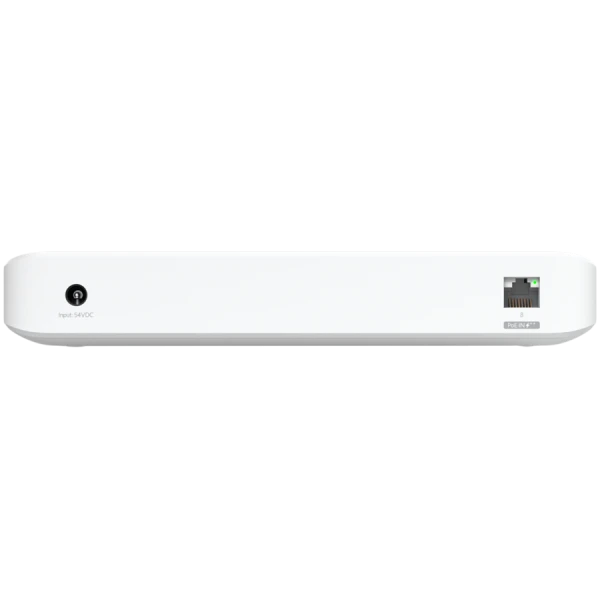Ubiquiti USW-Ultra-210W-EU compact, Layer 2, 8-port GbE PoE switch with versatile mounting options, 7x GbE PoE+ output ports, GbE port with