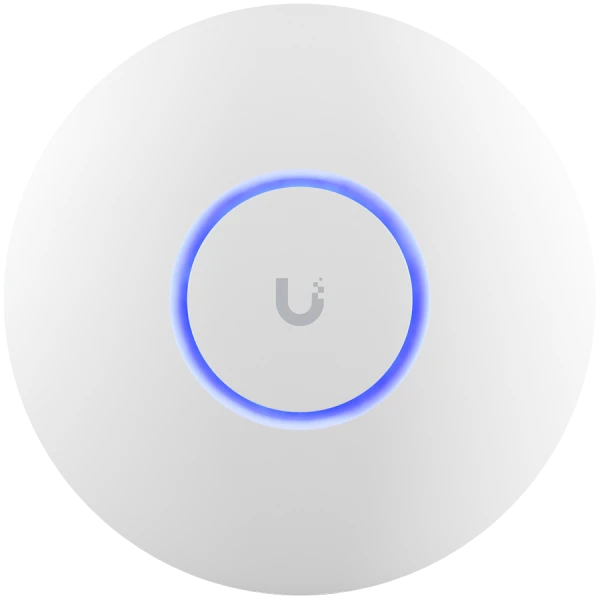 UBIQUITI U6+, WiFi 6, 4 spatial streams, 140 m˛ (1,500 ft˛) coverage, 300+ connected devices, Powered using PoE, GbE uplink. ( U6-PLUS ) 