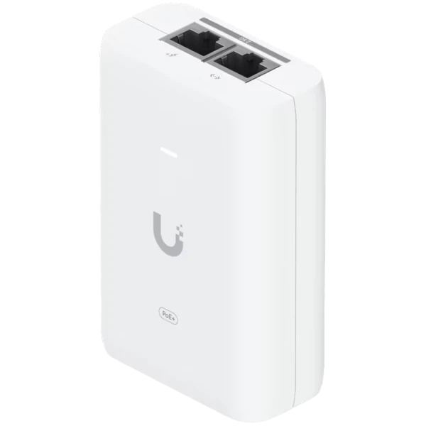 Ubiquiti UACC-PoE+-2.5G 30W of PoE+ adapter for UniFi PoE+ devices, reduce dependency on PoE switch power, and provide a Multi-Gigabit LAN 