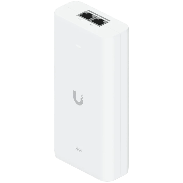 Ubiquiti UniFi 10G PoE+++ Adapter (90W), can power UniFi PoE+++ devices, reduce dependency on PoE switch power, and provide a Multi-Gigabit