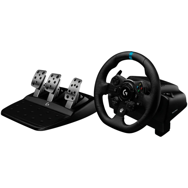 LOGITECH G923 Racing Wheel and Pedals - PCPS - BLACK - USB ( 941-000149 ) 