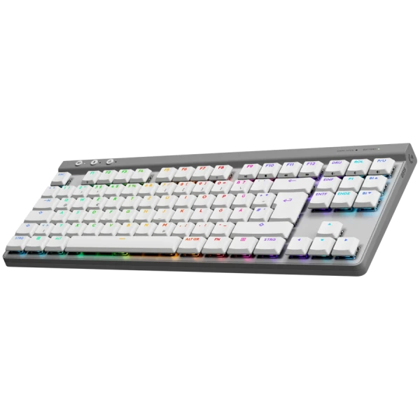 LOGITECH G515 LIGHTSPEED TKL - WHITE - US INTL - 2.4GHZBT- EMEA28i-935 - TACTILE ( 920-012539 ) 