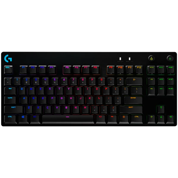 LOGITECH G PRO X TKL LIGHTSPEED Mechanical Gaming Keyboard - BLACK - US INTL - TACTILE ( 920-012136 ) 