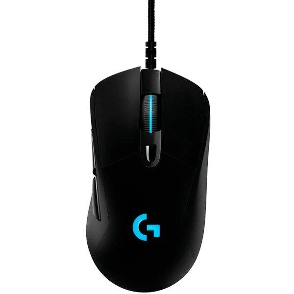 LOGITECH G403 HERO LIGHTSYNC Corded Gaming Mouse - BLACK - USB - EER2 ( 910-005632 ) 