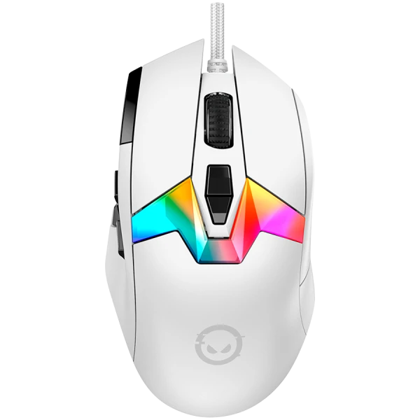 LORGAR MSP80, 8000 Hz Gaming Mouse Pro, White ( LRG-MSP80-WH ) 
