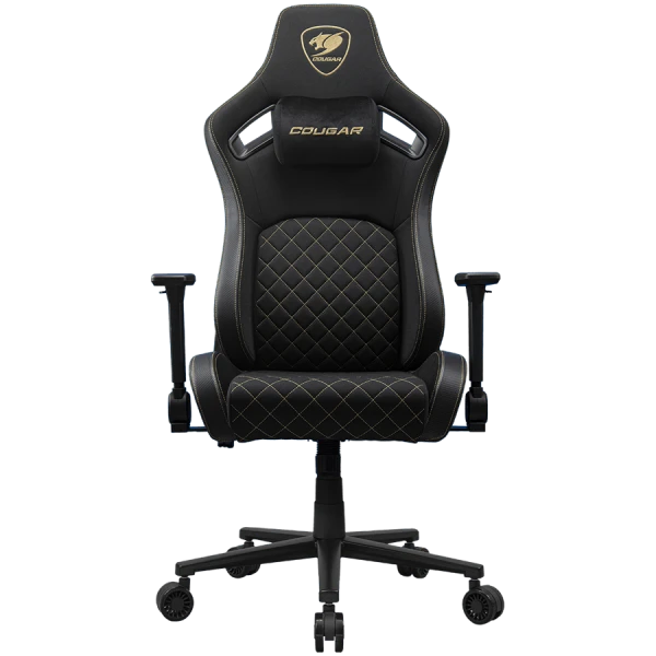 COUGAR DEFENSOR Gold F Gaming chair, Black Gold ( CGR-DFF-GLB ) 