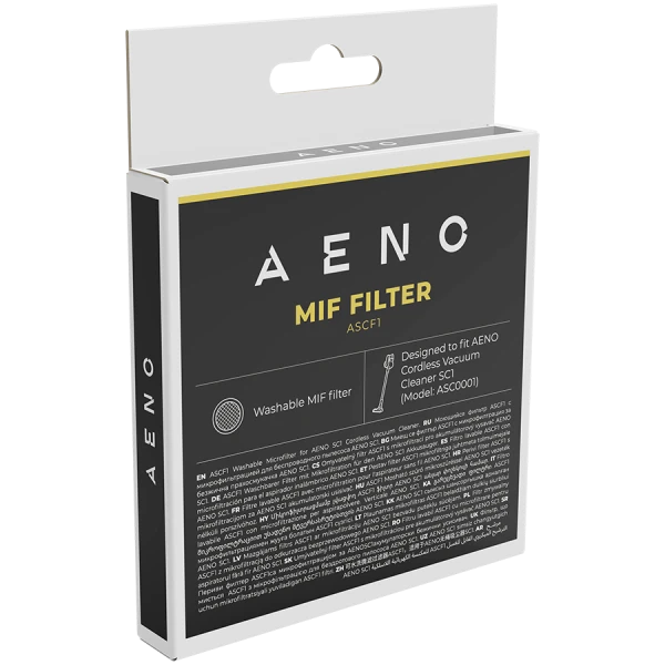 AENO Washable MIF filter for stick vacuum cleaner SC1 ( ASCF1 ) 