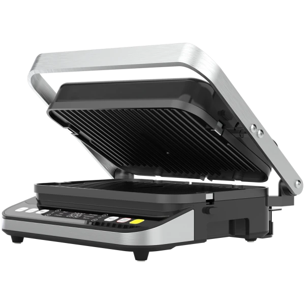 AENO Electric Grill EG5: 2000W, 2 heating modes - Lower Grill, Both Grills, 6 preset programs, Defrost, Max opening angle -180°, Temperatur