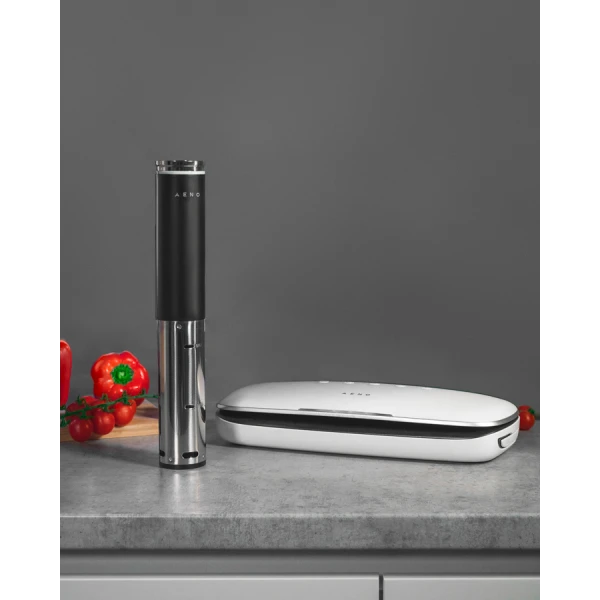 AENO Vacuum sealer VS2: 120W, 75kPa, DryMoist Food Mode, 3 modes: Vac+Seal, Seal, Pulse, Max Pocket Width 30 cm ( AVS0002 ) 