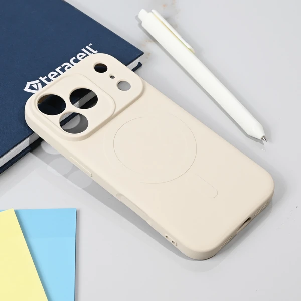 Torbica Teracell Giulietta Magsafe za iPhone 17 Pro 6.3 bela