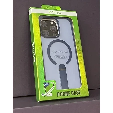 iPhone 15 Pro Max Bavitel MagSafe sa naslonom plava