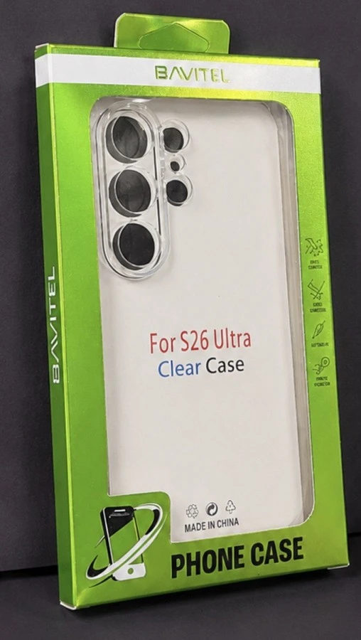 Samsung S26 Ultra Bavitel zaštitna maska transparent