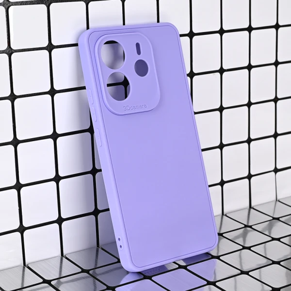 Torbica 3D Camera za Xiaomi Redmi Note 14 4G (SRB) ljubicasta