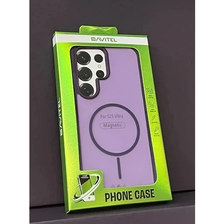Samsung S25 Ultra Bavitel MagSafe ljubičasta