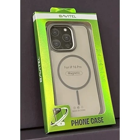 iPhone 16 Pro Bavitel MagSafe siva