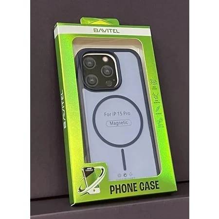 iPhone 15 Pro Bavitel MagSafe plava