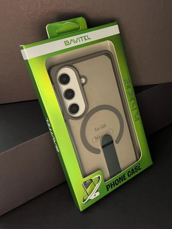 Samsung S26 Bavitel MagSafe sa naslonom siva