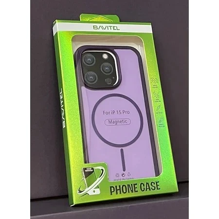iPhone 15 Pro Bavitel MagSafe ljubičasta