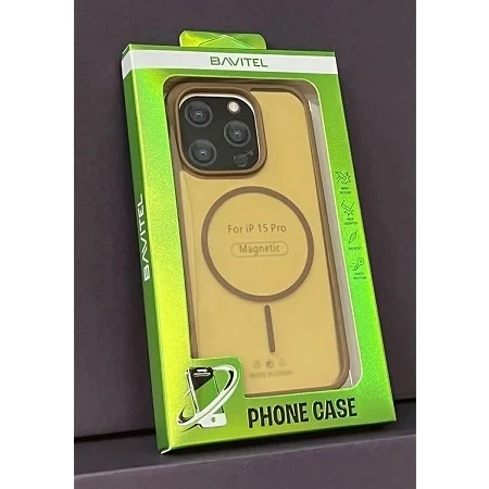 iPhone 15 Pro Bavitel MagSafe braon
