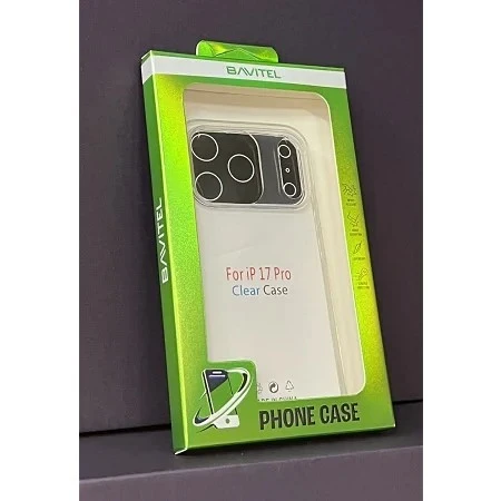 iPhone 17 Pro Bavitel zaštitna maska transparent