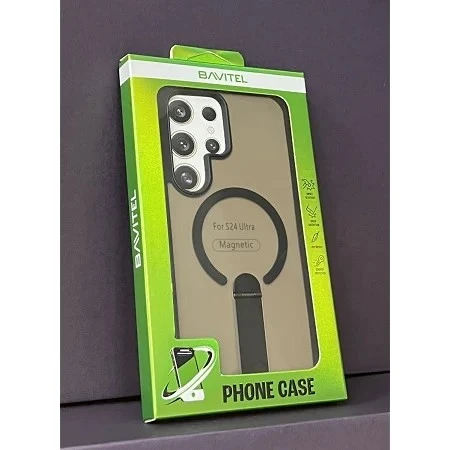 Samsung S24 Ultra Bavitel MagSafe sa naslonom crna