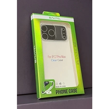 iPhone 17 Pro Max Bavitel zaštitna maska transparent
