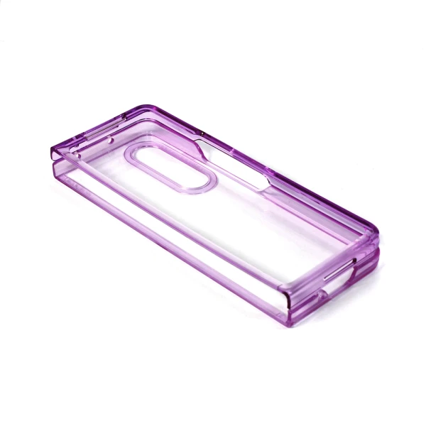 Torbica Clear TPU za Samsung F936B Galaxy Z Fold 4 5G ljubicasta