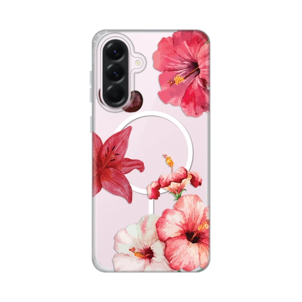 Torbica Print Magsafe za Samsung A566B Galaxy A56 Hibiscus