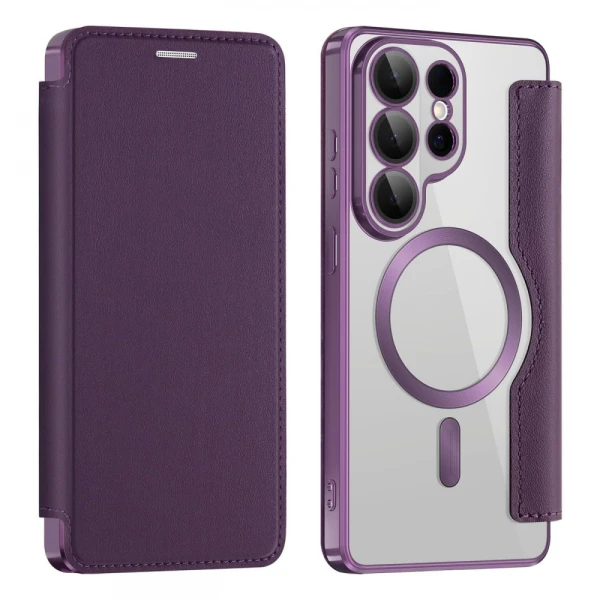Torbica Magsafe Lux Bi Fold za Samsung S948B Galaxy S26 Ultra ljubicasta