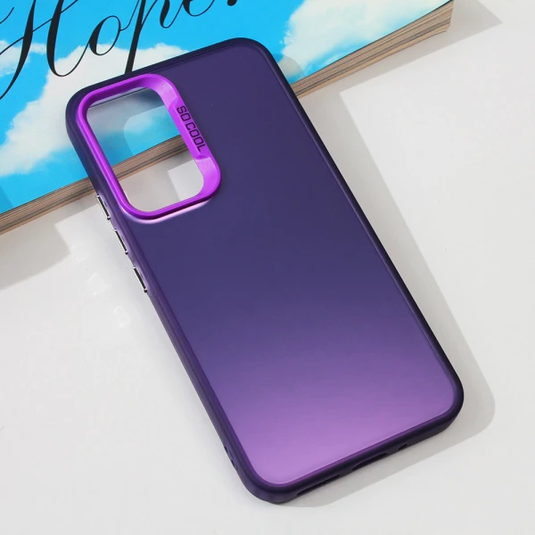 Torbica Clear za Samsung A546B Galaxy A54 5G ljubicasta