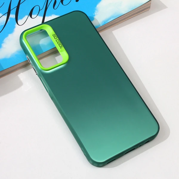 Torbica Clear za Samsung A156B Galaxy A15 5G zelena