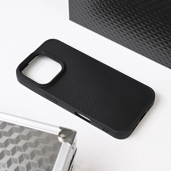Torbica Magsafe Kevlar za iPhone 16 Pro 6.3 crna