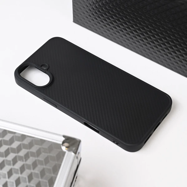 Torbica Magsafe Kevlar za iPhone 16 Plus 6.7 crna