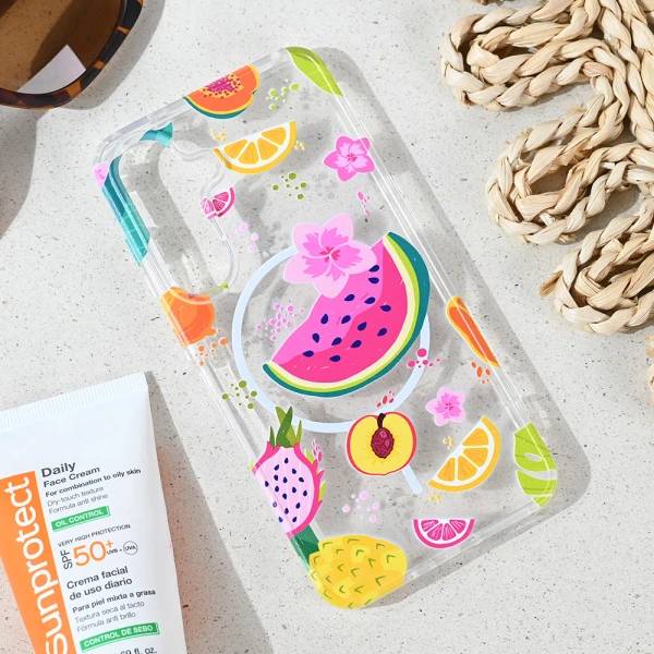 Torbica Print Magsafe za Samsung S931B Galaxy S25 Summer Fruits