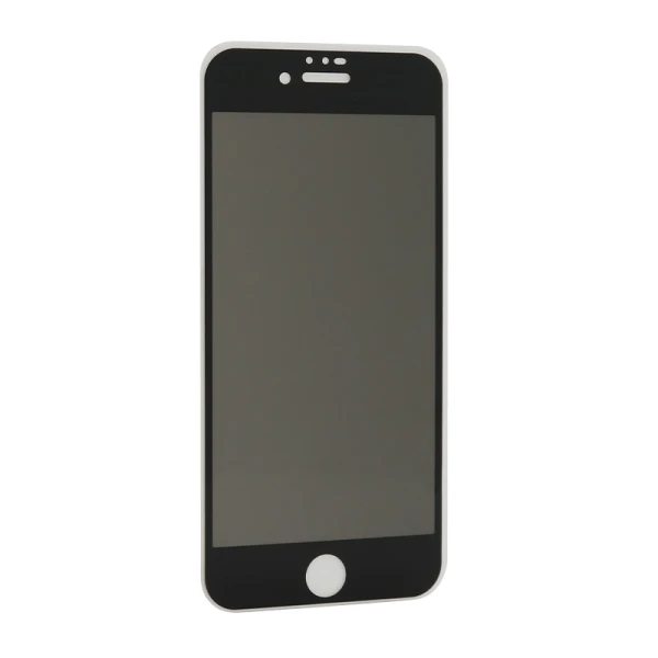 Folija za zastitu ekrana glass privacy 2.5d full glue za iphone 7/8 crna