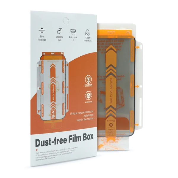 Folija za zastitu ekrana glass privacy 2.5d dust free za iphone 17 pro max (6.9)